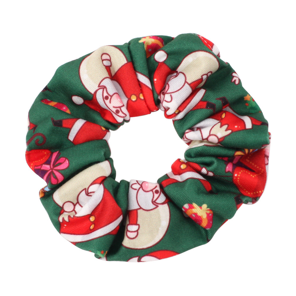 Wholesale Christmas Snowman Bell Santa Claus Deer Antler Hat Large Intestine Hairband